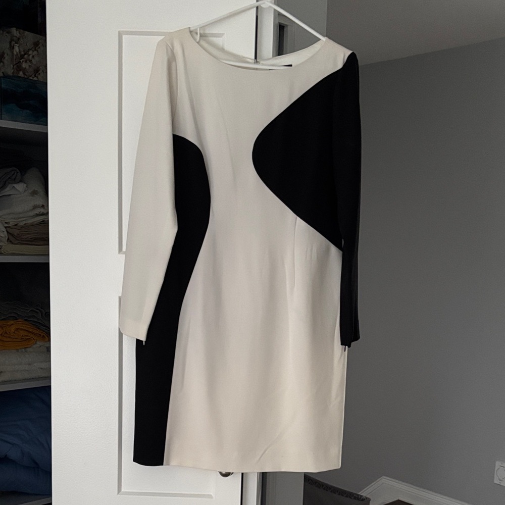 Tahari Long Sleeve Dress